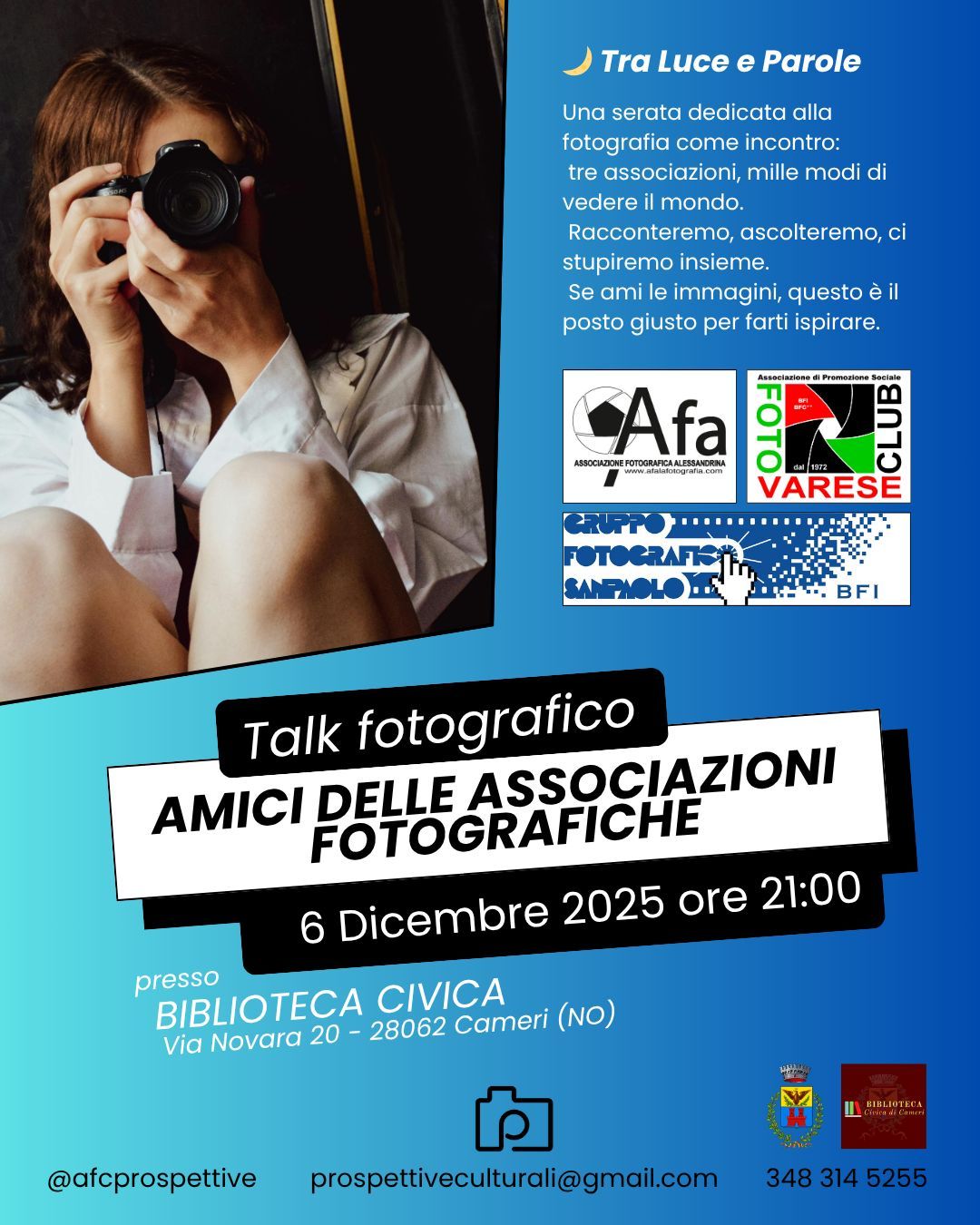 talk fotografico Cameri